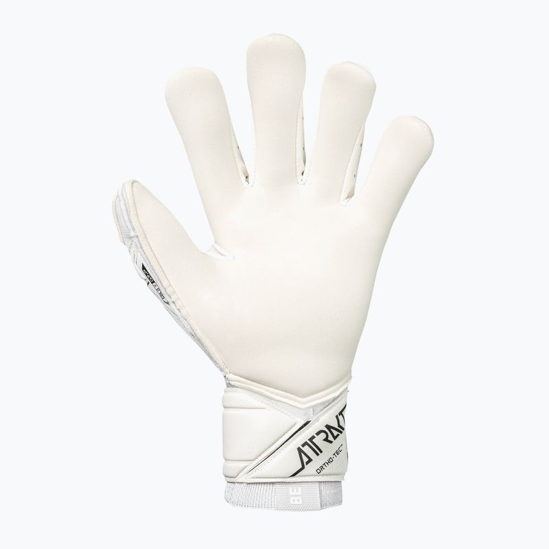 Goalkeeper gloves Reusch Attrakt Gold X Ortho-Tec white 3
