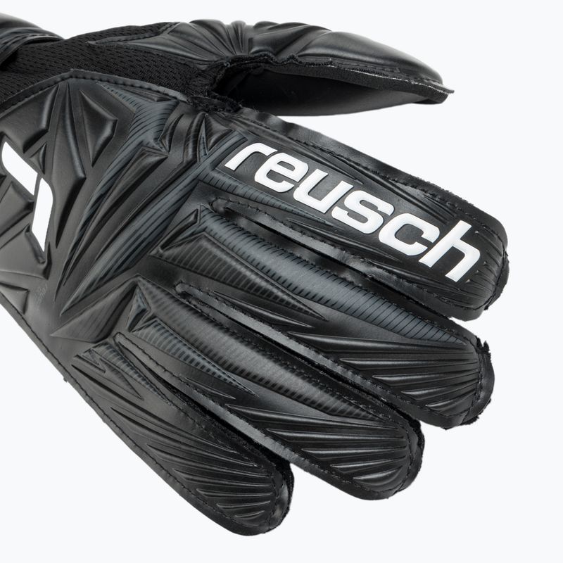 Children's goalkeeper gloves Reusch Attrakt Infinity Junior black 4