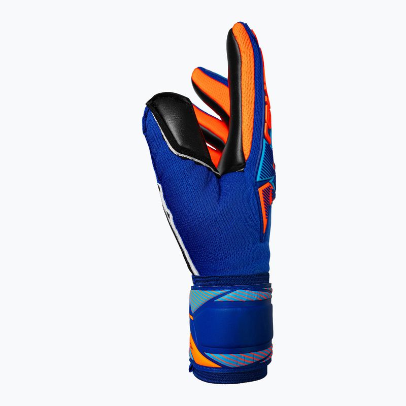Goalkeeper gloves Reusch Attrakt Freegel Duo NC sharp blue/shocking orange/black 4