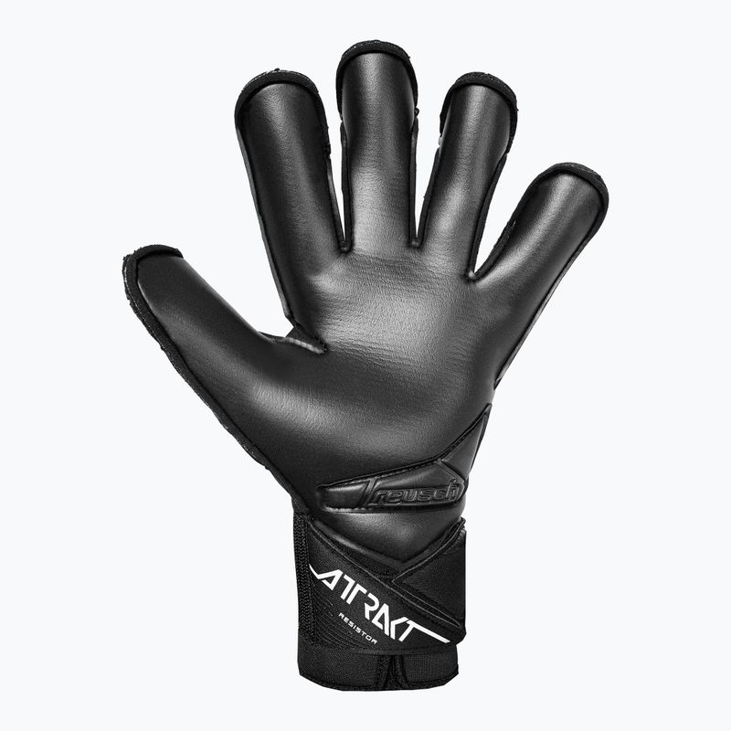 Goalkeeper gloves Reusch Attrakt Infinity Resistor 5670745 black 3