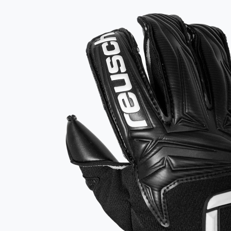 Goalkeeper gloves Reusch Attrakt Infinity Resistor 5670745 black 6