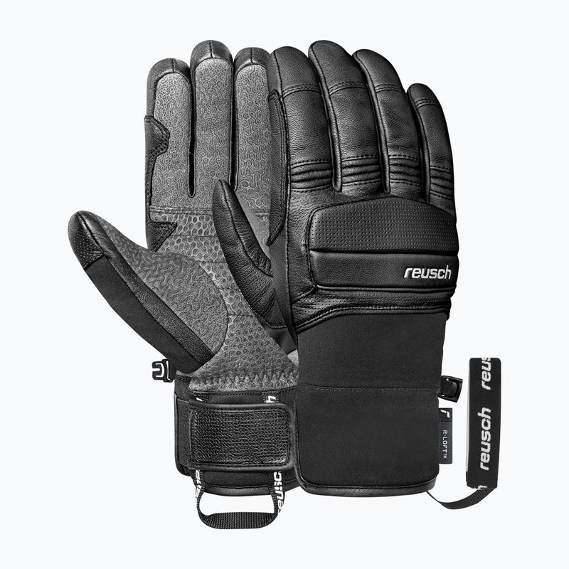 Ski gloves Reusch Alpine Heritage black