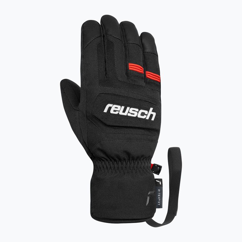 Ski gloves Reusch Speedster R_Tex XT black/fire red 2