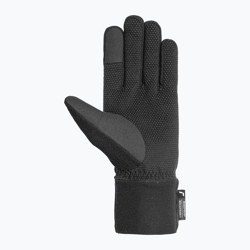 Ski gloves Reusch Fabio Stormbloxx Touch-Tec black/silver 3
