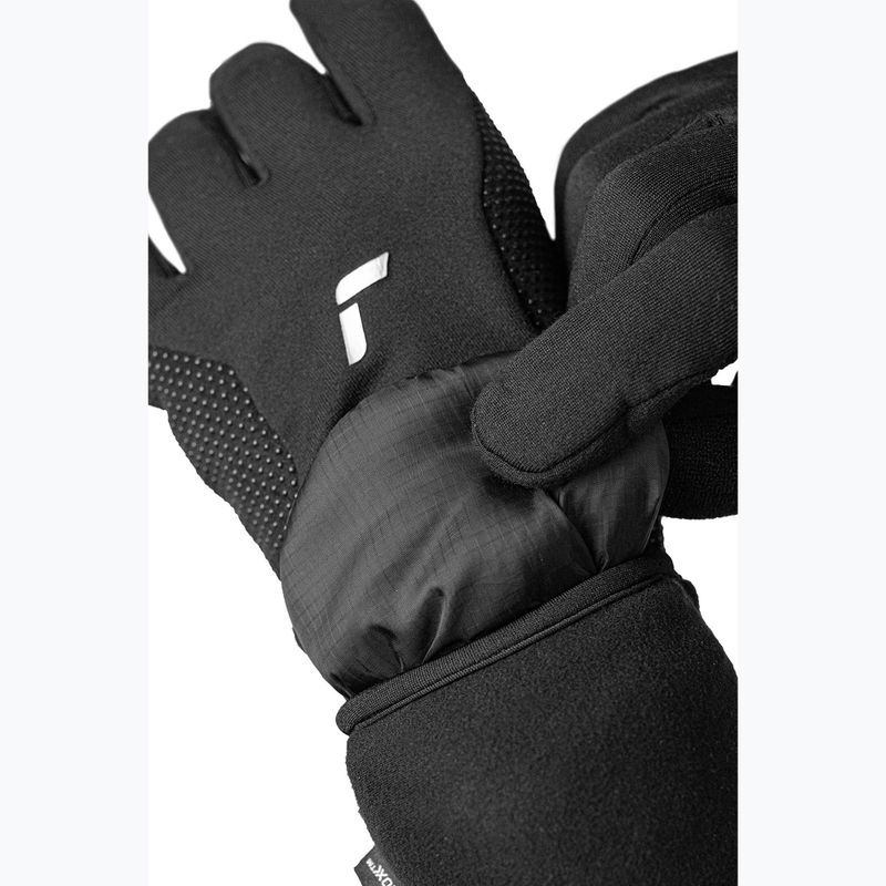 Ski gloves Reusch Fabio Stormbloxx Touch-Tec black/silver 4