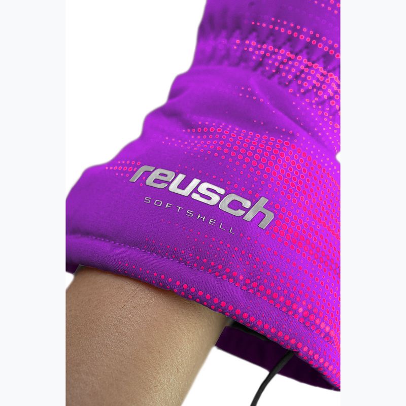 Children's ski gloves Reusch Maxi R-Tex XT Mitten cactus flower/pink glo 7