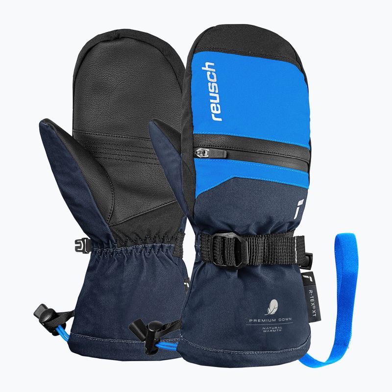Children's ski gloves Reusch Lan R-Tex XT Mitten dress blue/brilliant blue