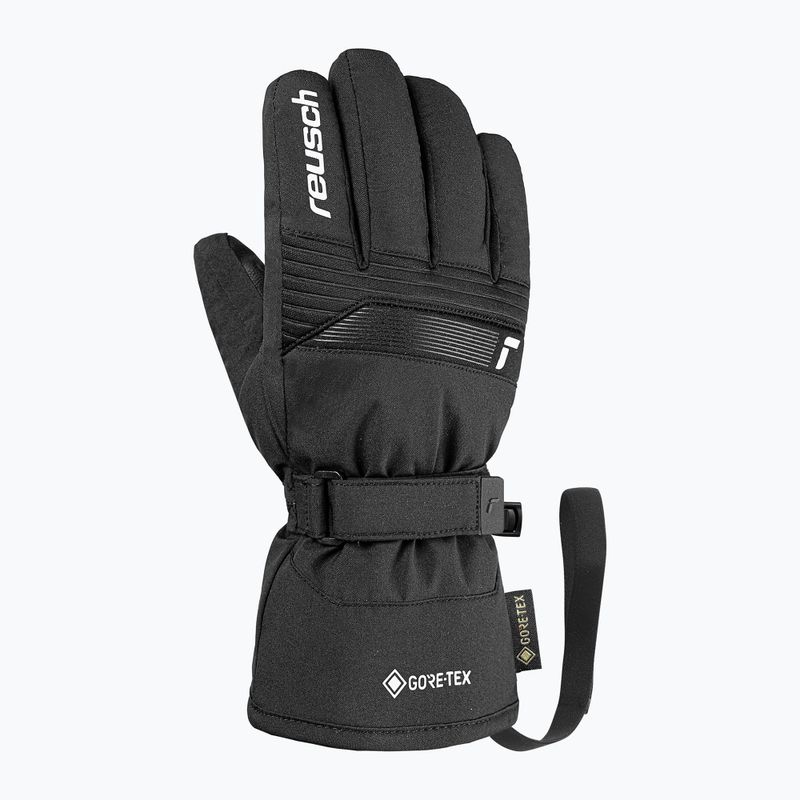 Children's ski gloves Reusch Rocket GORE-TEX black/white 2