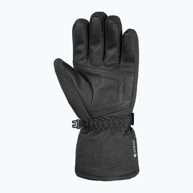 Children's ski gloves Reusch Rocket GORE-TEX black/white 3