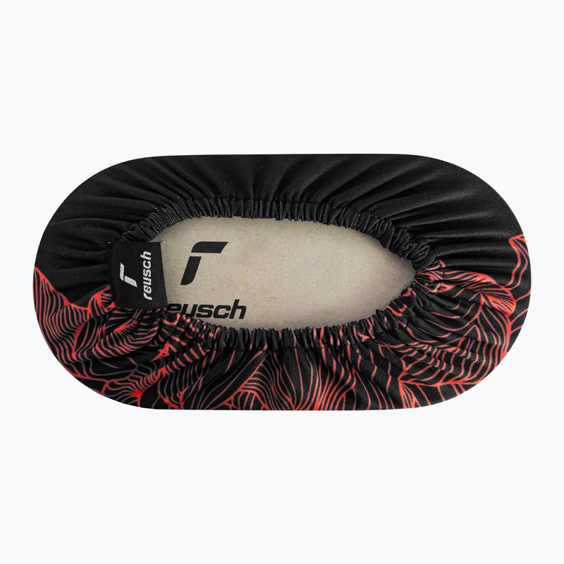 Goggle case Reusch Goggle Cover black/fluo red 2