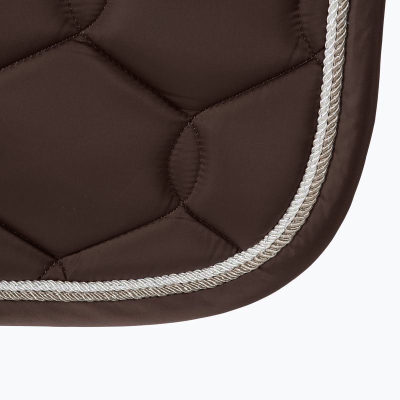 Eskadron Glossy Wave Contrast brown horse cap 218500444080 2