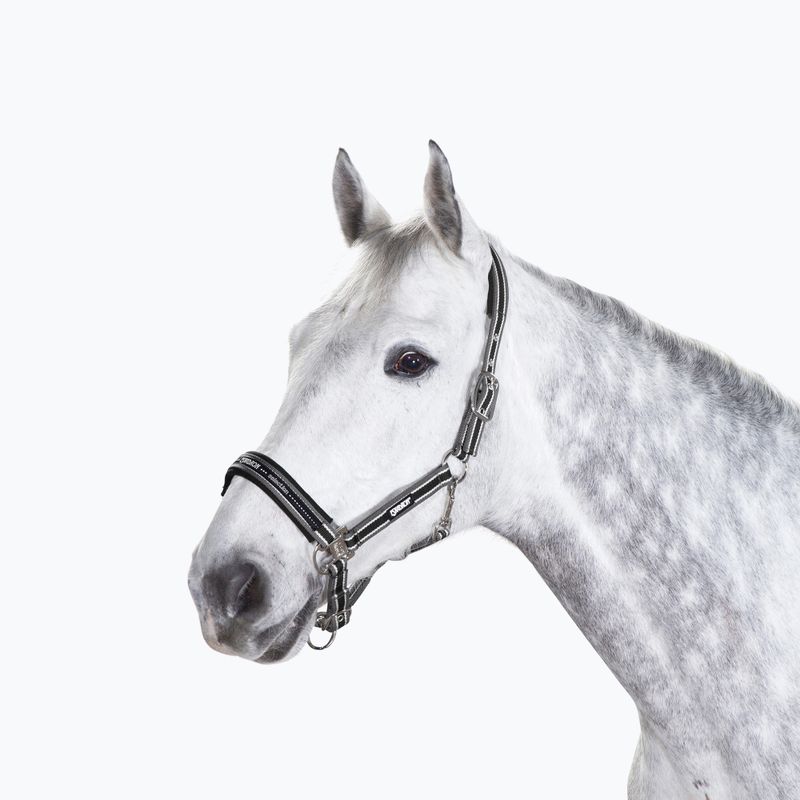 Eskadron Pin Buckle horse halter black/grey 410000815291