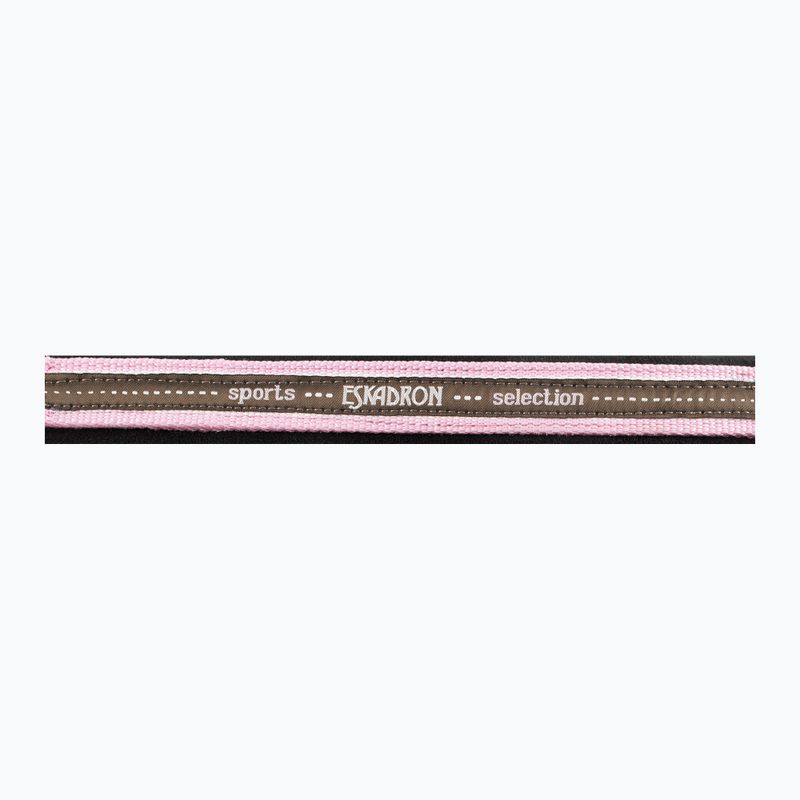 Eskadron Pin Buckle brown-beige-pink horse halter 410000815711 2