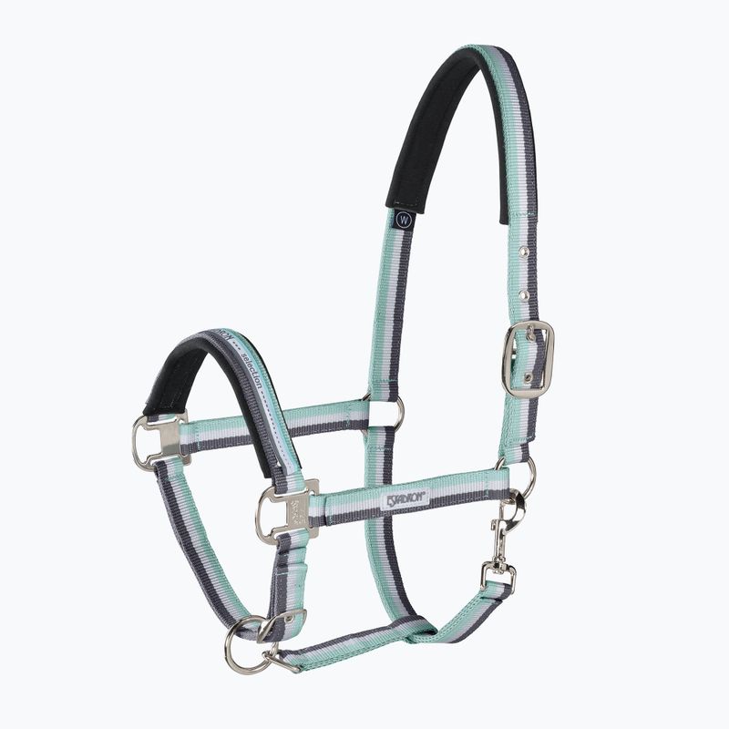 Eskadron Pin Buckle green-white-grey horse halter 410000815411