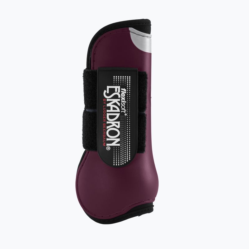Eskadron Flexisoft maroon front horse pads 511000615