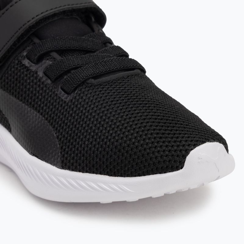 PUMA Flyer Runner V PS children's shoes puma black / puma white 7