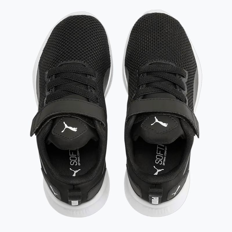 PUMA Flyer Runner V PS children's shoes puma black / puma white 11