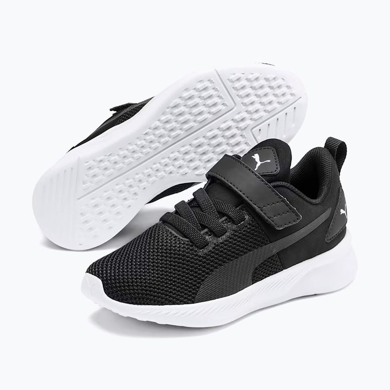 PUMA Flyer Runner V PS children's shoes puma black / puma white 13