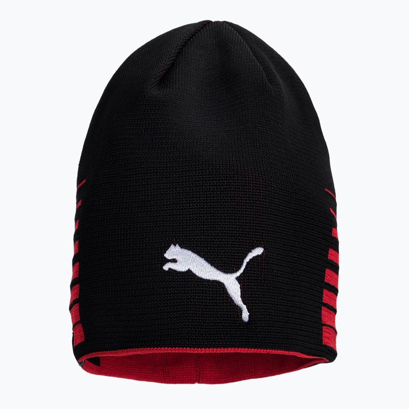 PUMA Liga Reversible Beanie football cap red/black 022357 01 2