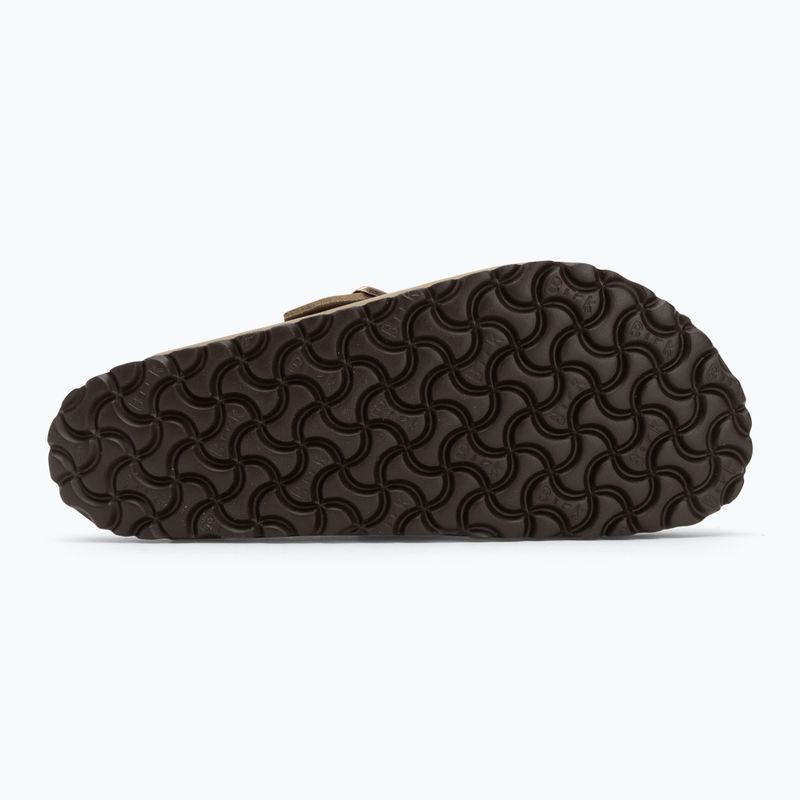 Slides BIRKENSTOCK Boston SFB LEOI Regular tabacco brown 4
