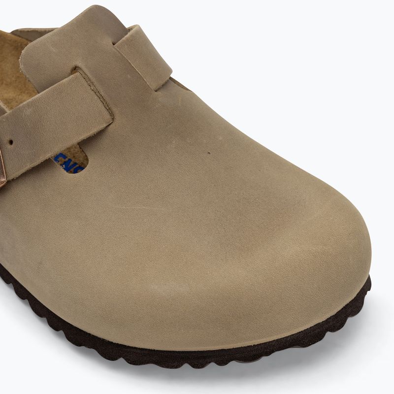 Slides BIRKENSTOCK Boston SFB LEOI Regular tabacco brown 7