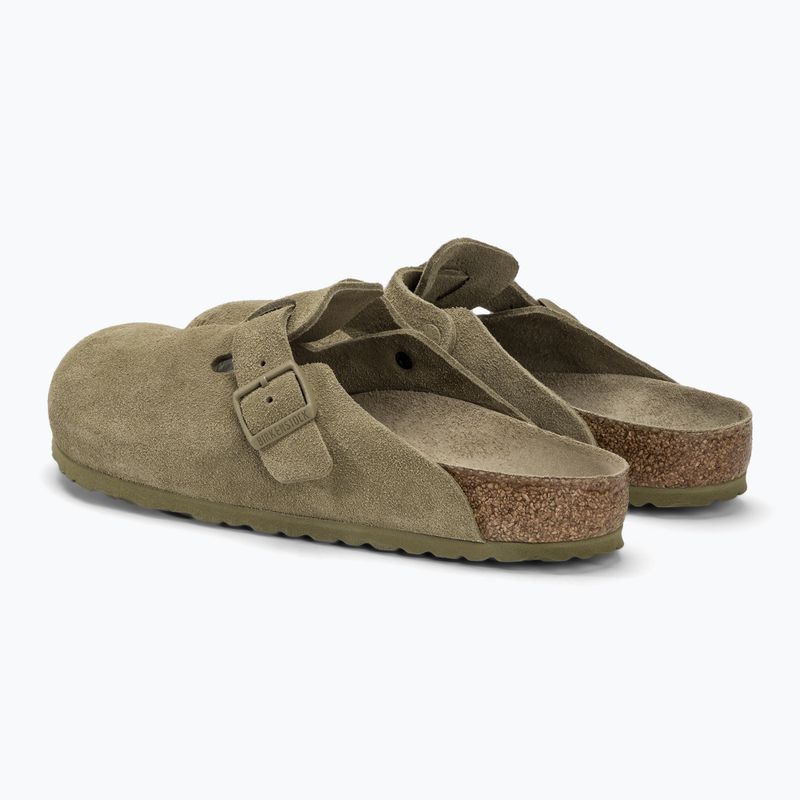 BIRKENSTOCK Boston SFB VL Regular faded khaki flip-flops 3