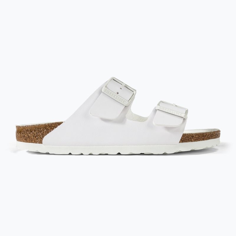 BIRKENSTOCK Arizona BF Narrow triples white slides 2