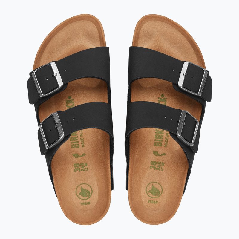 Slides BIRKENSTOCK Arizona Vegan Birkibuc black 3