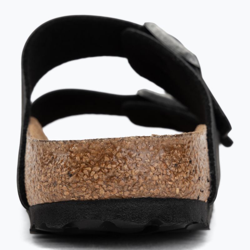 Slides BIRKENSTOCK Arizona Vegan Birkibuc Narrow black 6