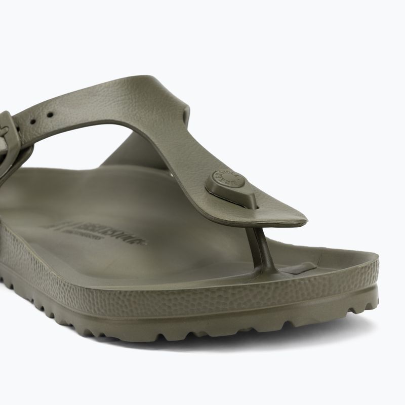BIRKENSTOCK Gizeh EVA Regular khaki flip flops 7