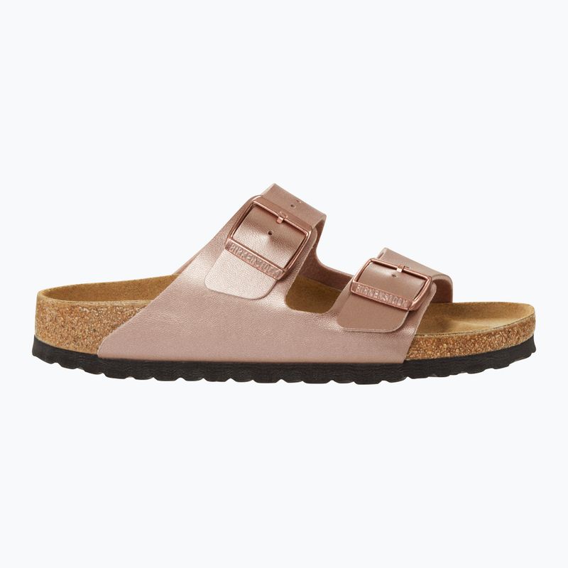 Women's slides BIRKENSTOCK Arizona Birko-Flor Regular copper 2