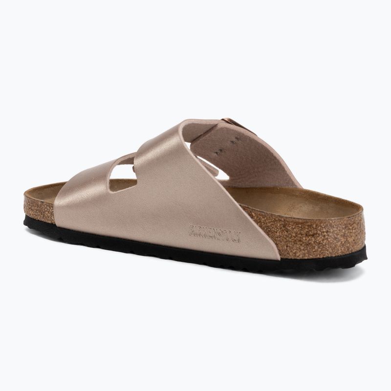 Women's slides BIRKENSTOCK Arizona Birko-Flor Regular copper 3