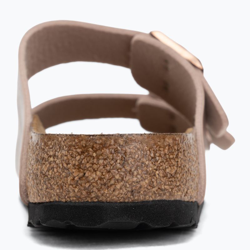 Women's slides BIRKENSTOCK Arizona Birko-Flor Regular copper 6