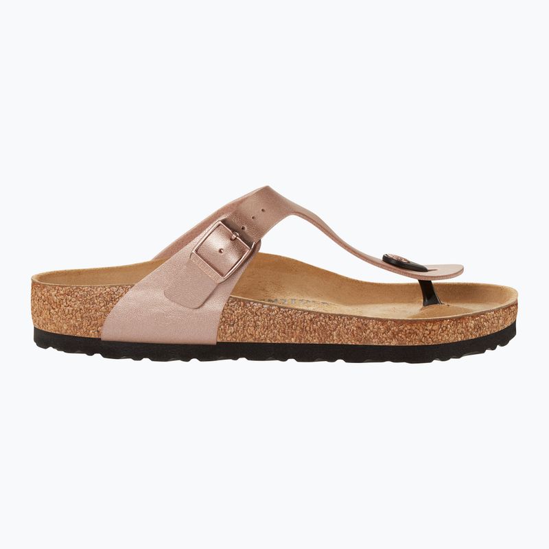 Women's slides BIRKENSTOCK Gizeh Birko-Flor copper 2