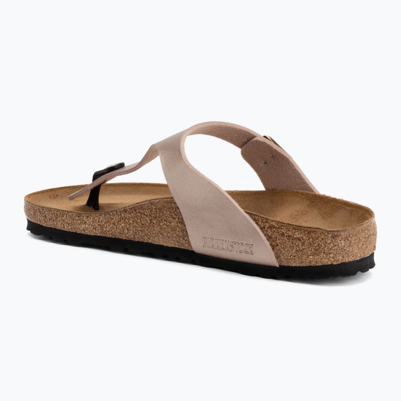 Women's slides BIRKENSTOCK Gizeh Birko-Flor copper 3