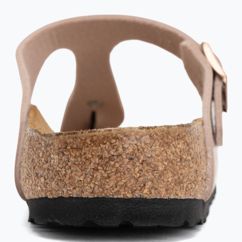 Women's slides BIRKENSTOCK Gizeh Birko-Flor copper 6