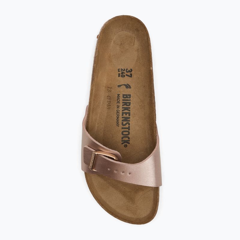 BIRKENSTOCK Madrid BF Narrow copper flip-flops 5