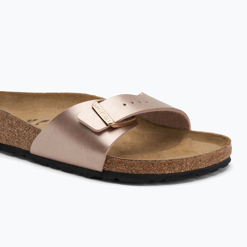 BIRKENSTOCK Madrid BF Narrow copper flip-flops 7