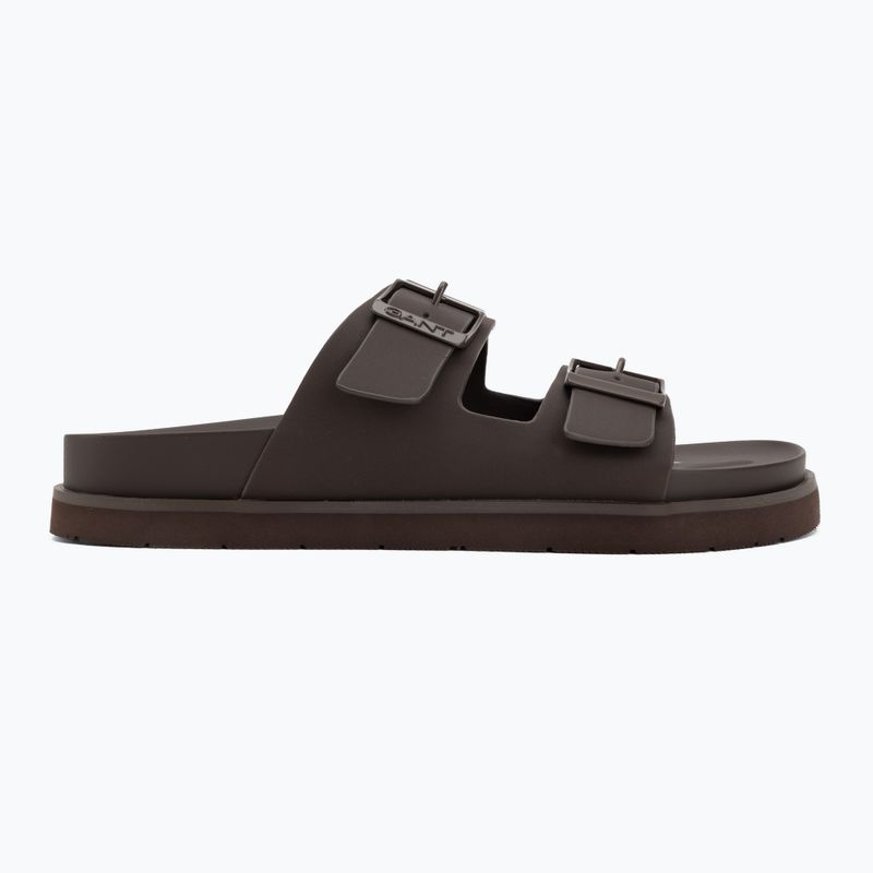 Men's flip-flops GANT Palbuddy dark brown 2