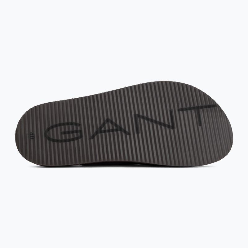 Men's slides GANT Fairfo dark brown 4