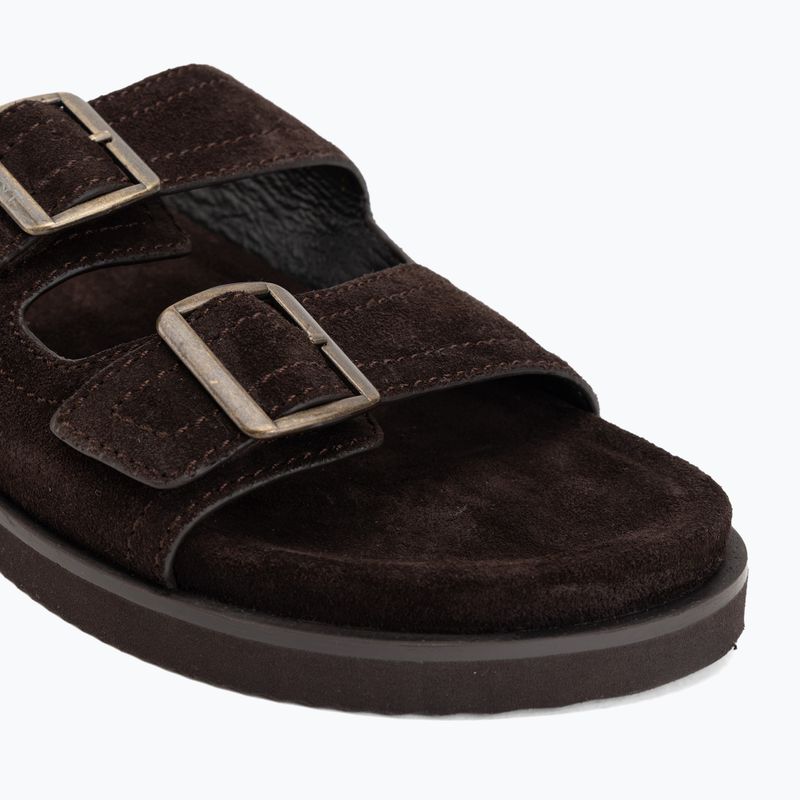 Men's slides GANT Fairfo dark brown 7
