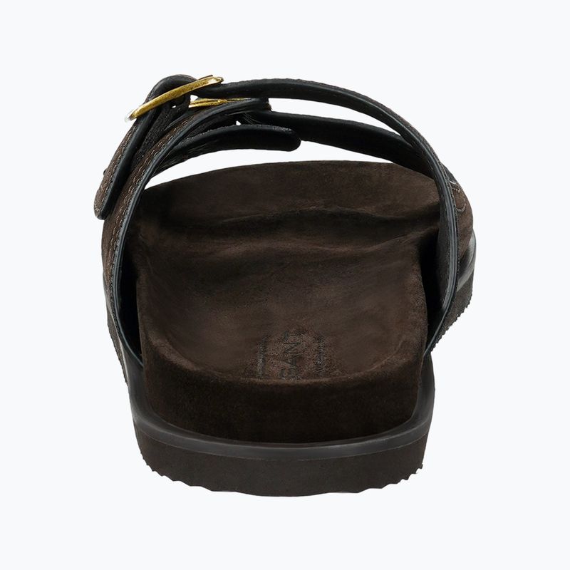 Men's slides GANT Fairfo dark brown 4
