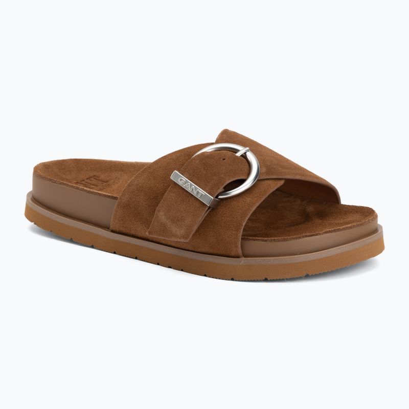 Women's flip-flops GANT Mardale cognac