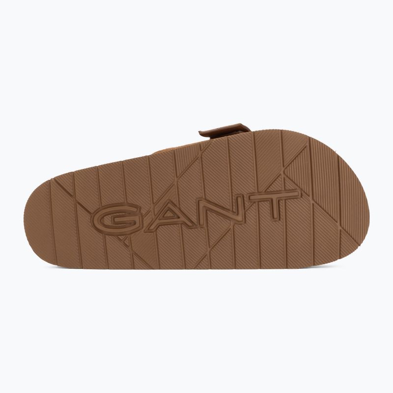 Women's flip-flops GANT Mardale cognac 4