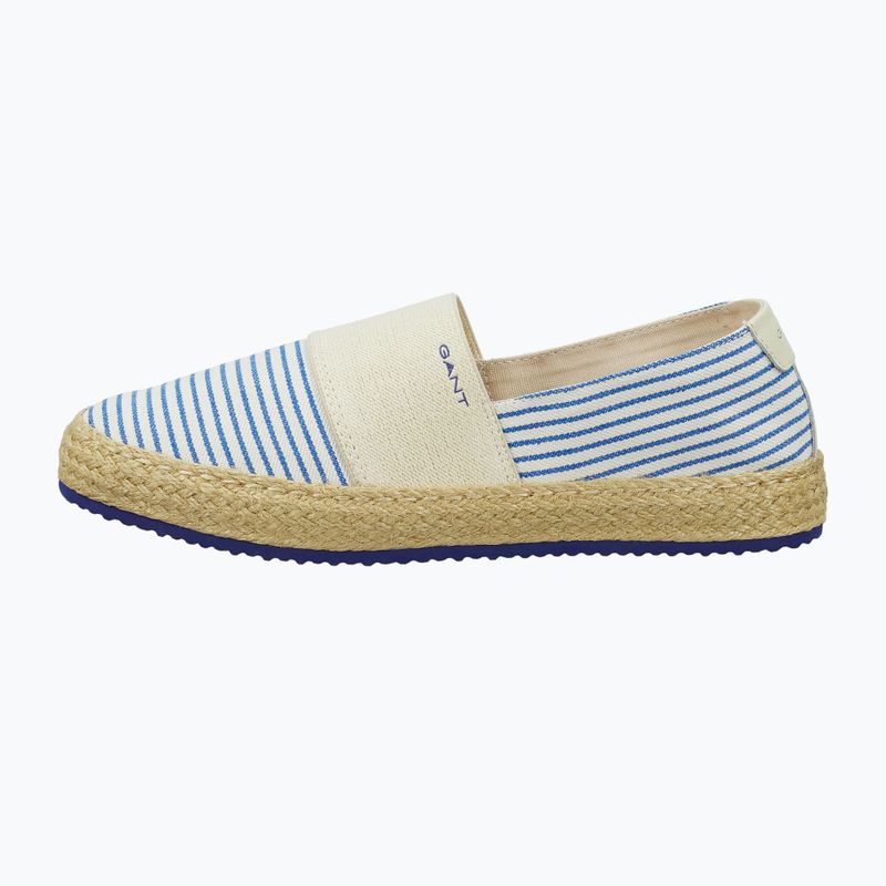 Women's espadrilles GANT Raffiaville blue/cream 2