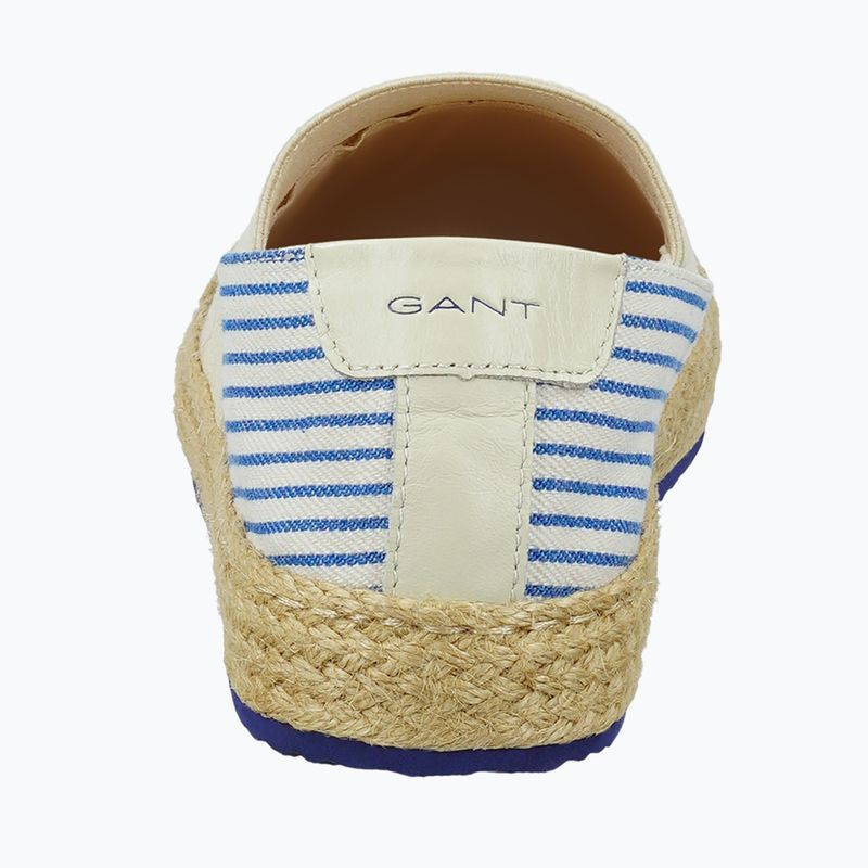 Women's espadrilles GANT Raffiaville blue/cream 4