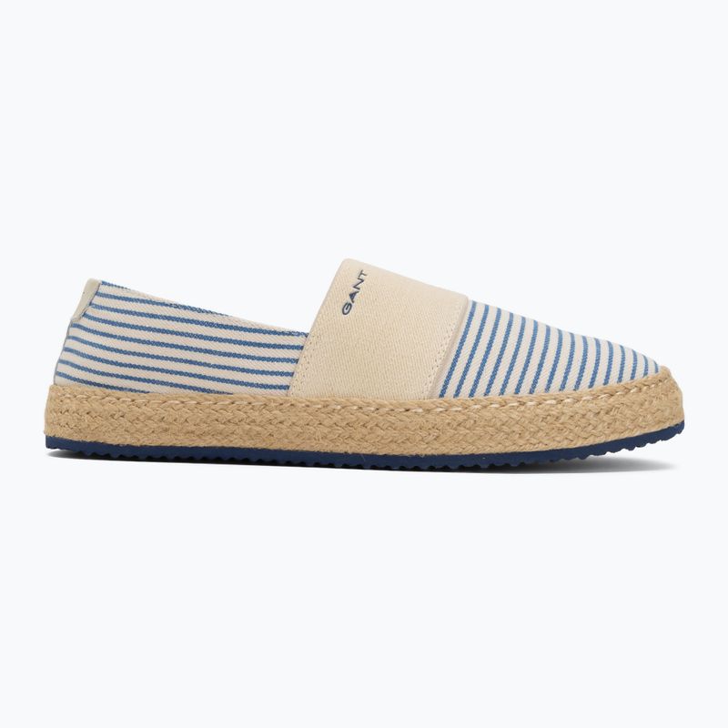 Women's espadrilles GANT Raffiaville blue/cream 2