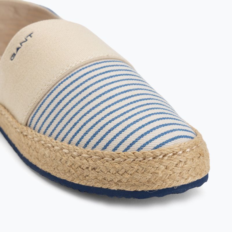 Women's espadrilles GANT Raffiaville blue/cream 7
