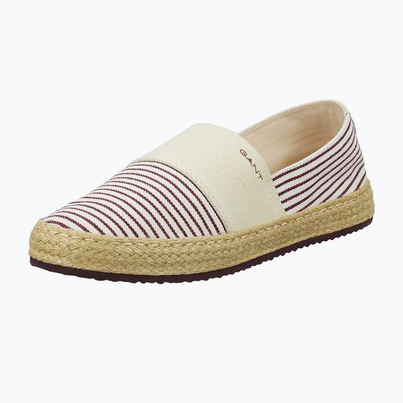 Women's espadrilles GANT Raffiaville brown/cream