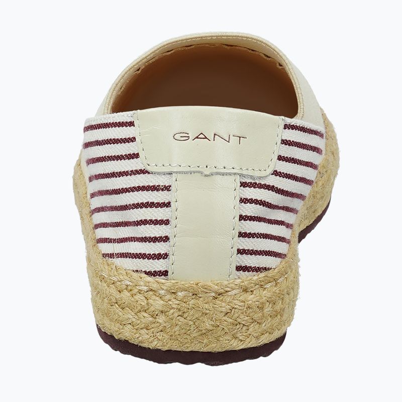 Women's espadrilles GANT Raffiaville brown/cream 4